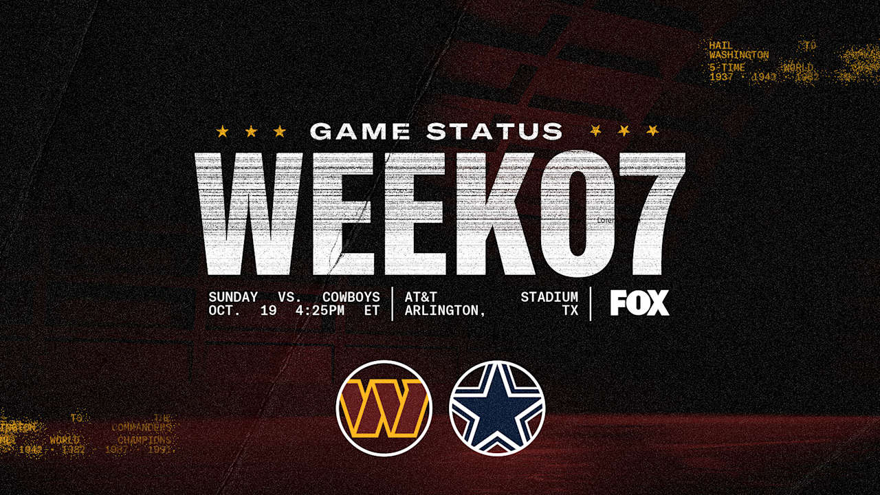 Game status | Terry McLaurin ruled out vs. Cowboys