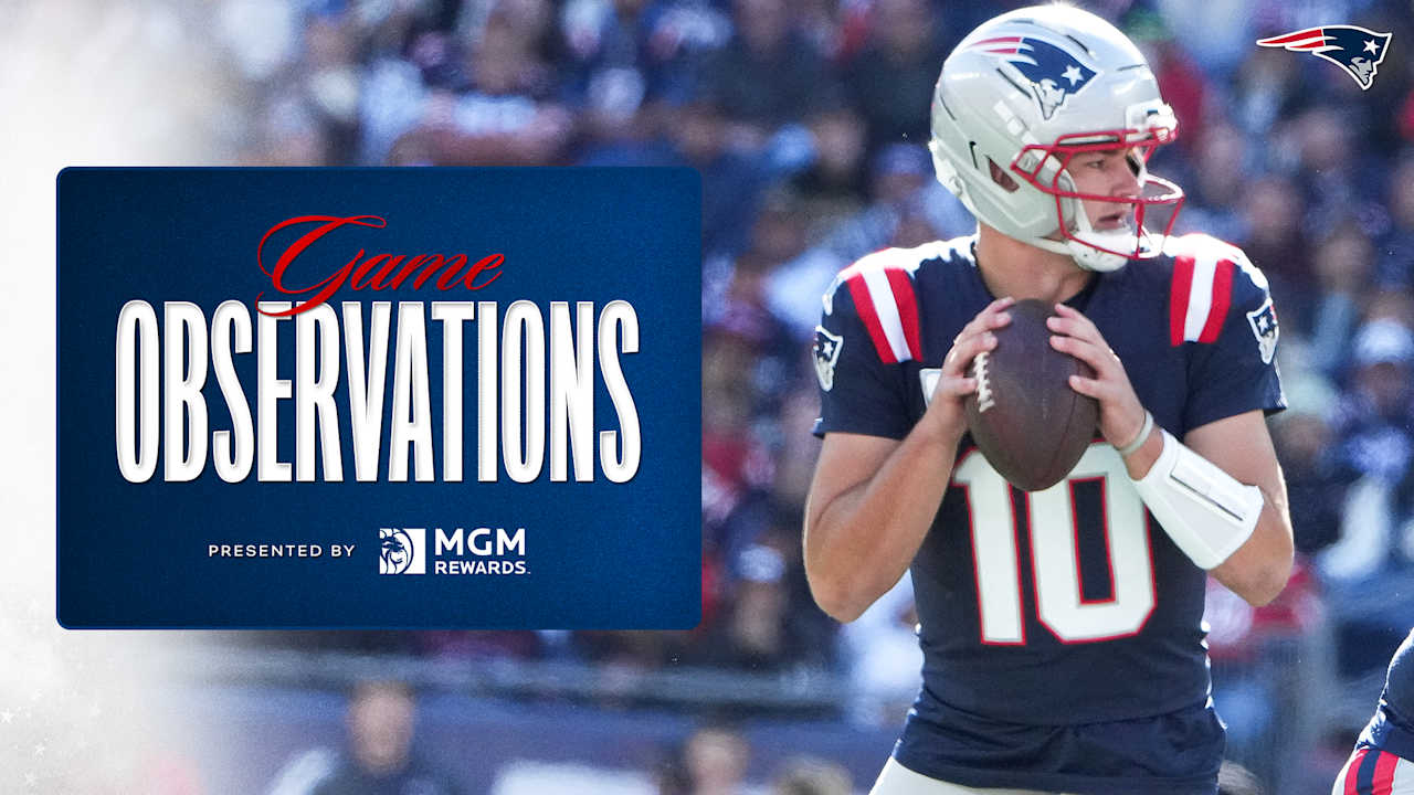 8 Takeaways From the Patriots Victory Over the Browns in Week 8