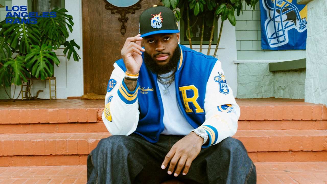 MERCH PHOTOS: Introducing the Rams x The Hundreds collection featuring Jared Verse