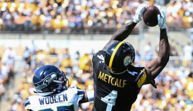 Week 6 NFL anytime touchdown scorer picks, back DK Metcalf to score
