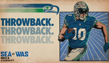 Seahawks To Wear Throwbacks In Primetime at Commanders