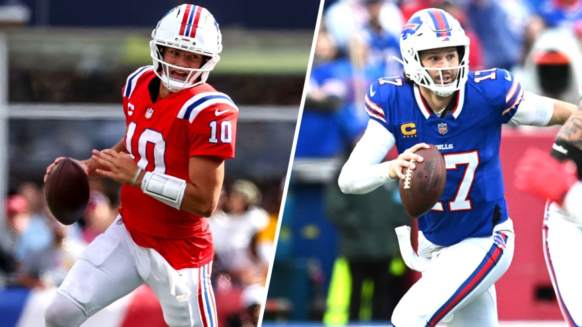 Stefon Diggs sees similarities between Drake Maye, Josh Allen – NBC Boston