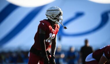 Cardinals WR Marvin Harrison Jr. plays first regular-season game against Colts and other Arizona notes before visit to Indianapolis