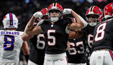 Drake London played like 'an absolute dog' in Falcons win vs. Bills
