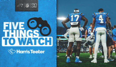 5 things to watch as the Panthers look to speed up their offense and slow down the Dolphins