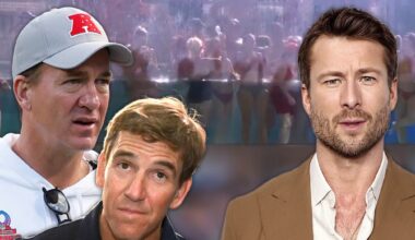 Glen Powell Jokes Jaguars Pool Shot 'Ruined My Night' On 'ManningCast'