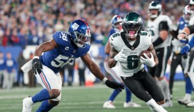 Giants vs. Eagles live updates: Score, analysis, highlights for 'Thursday Night Football'