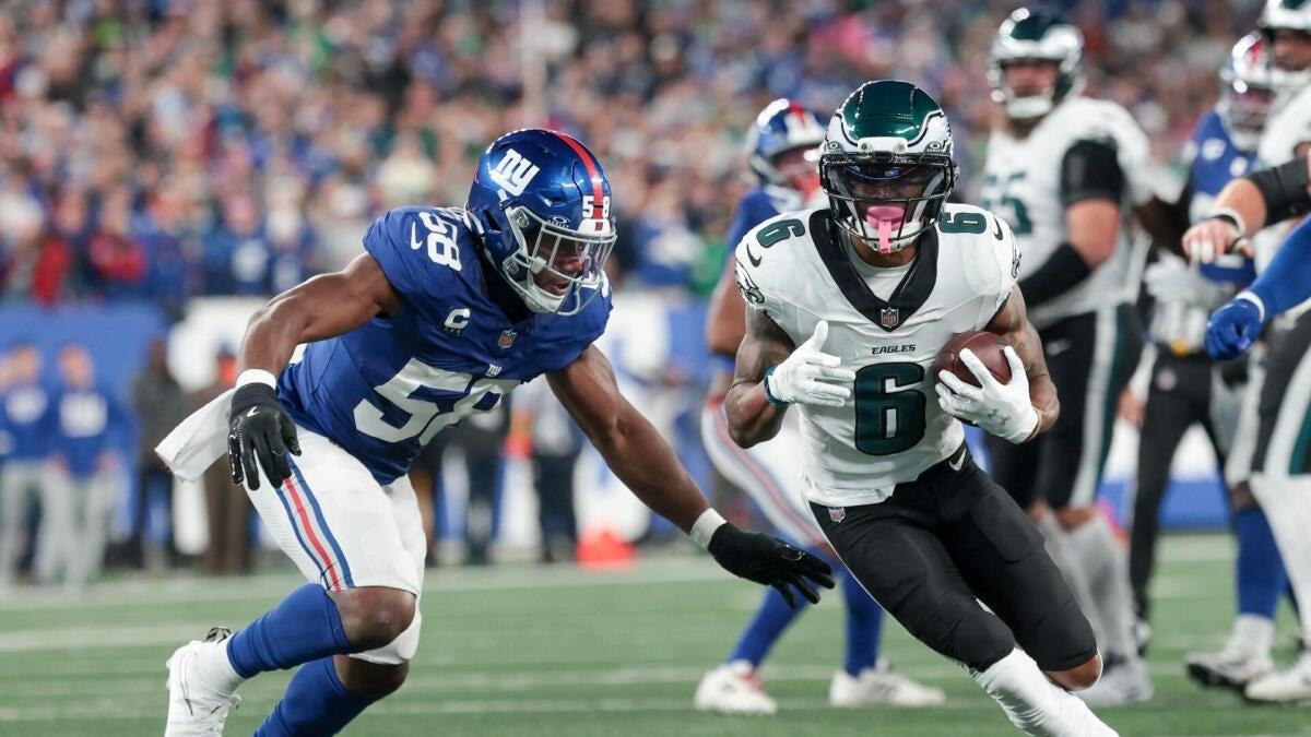 Giants vs. Eagles live updates: Score, analysis, highlights for 'Thursday Night Football'