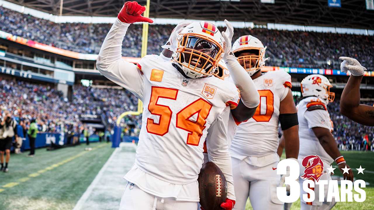 3 Bucs Stars of the Game Against Seahawks in Week Five