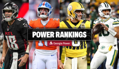 Week 9 NFL Power Rankings