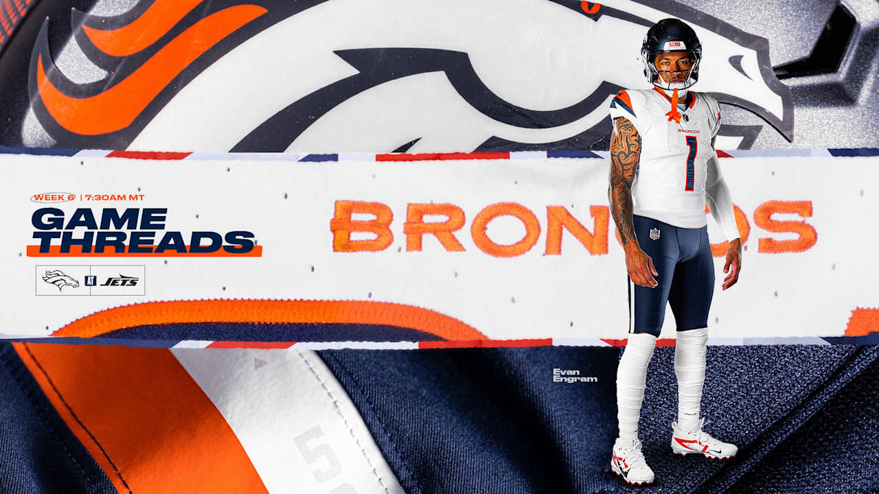 Broncos to wear Summit White jerseys, Midnight Navy pants vs. Jets
