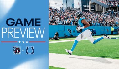 Titans Visit Indianapolis In Late Sunday Afternoon Kickoff
