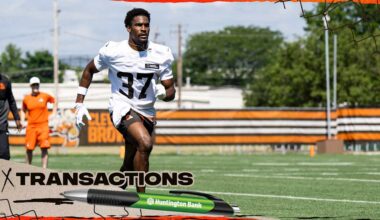 Browns sign CB Dom Jones to the active roster