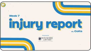 Los Angeles Chargers Indianapolis Colts Injury Report Week 7 2025