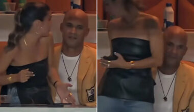 Former NFL Star Jason Taylor Caught with Wife in Awkward Moment During “Monday Night Football” Broadcast