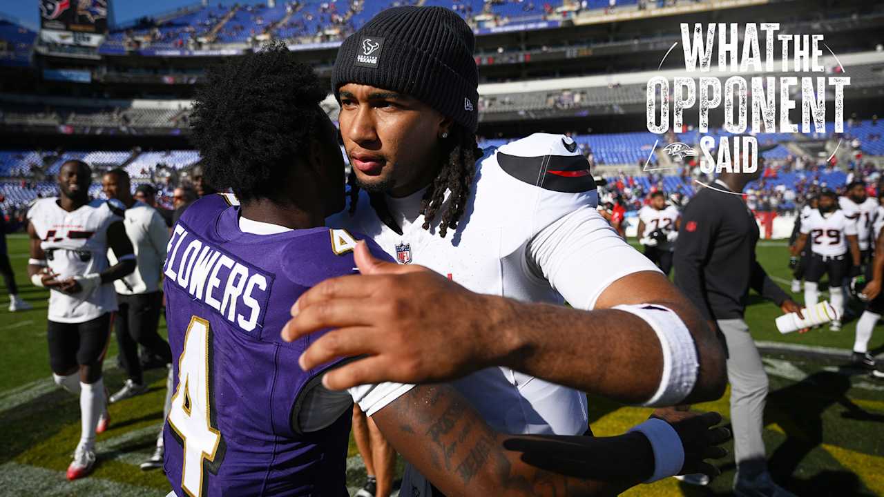 What the Texans Said After Defeating the Ravens