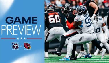 Titans Visit Cardinals In Late Sunday Afternoon Kickoff