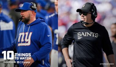 10 things to watch in Giants vs. Saints