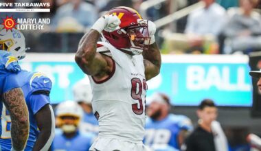 5 takeaways from Washington's win over the Chargers