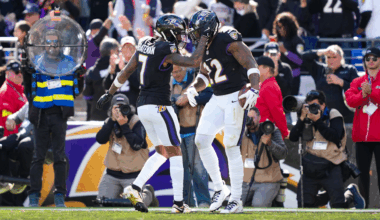 Ravens RB Derrick Henry scores 111th career rushing touchdown, breaks tie with Walter Payton for fifth all time