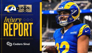 Wide receiver Puka Nacua and offensive lineman Rob Havenstein good to go; cornerback Darious Williams doubtful