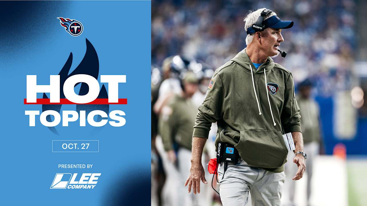 Hot Topics From Titans HC Mike McCoy's Monday Presser