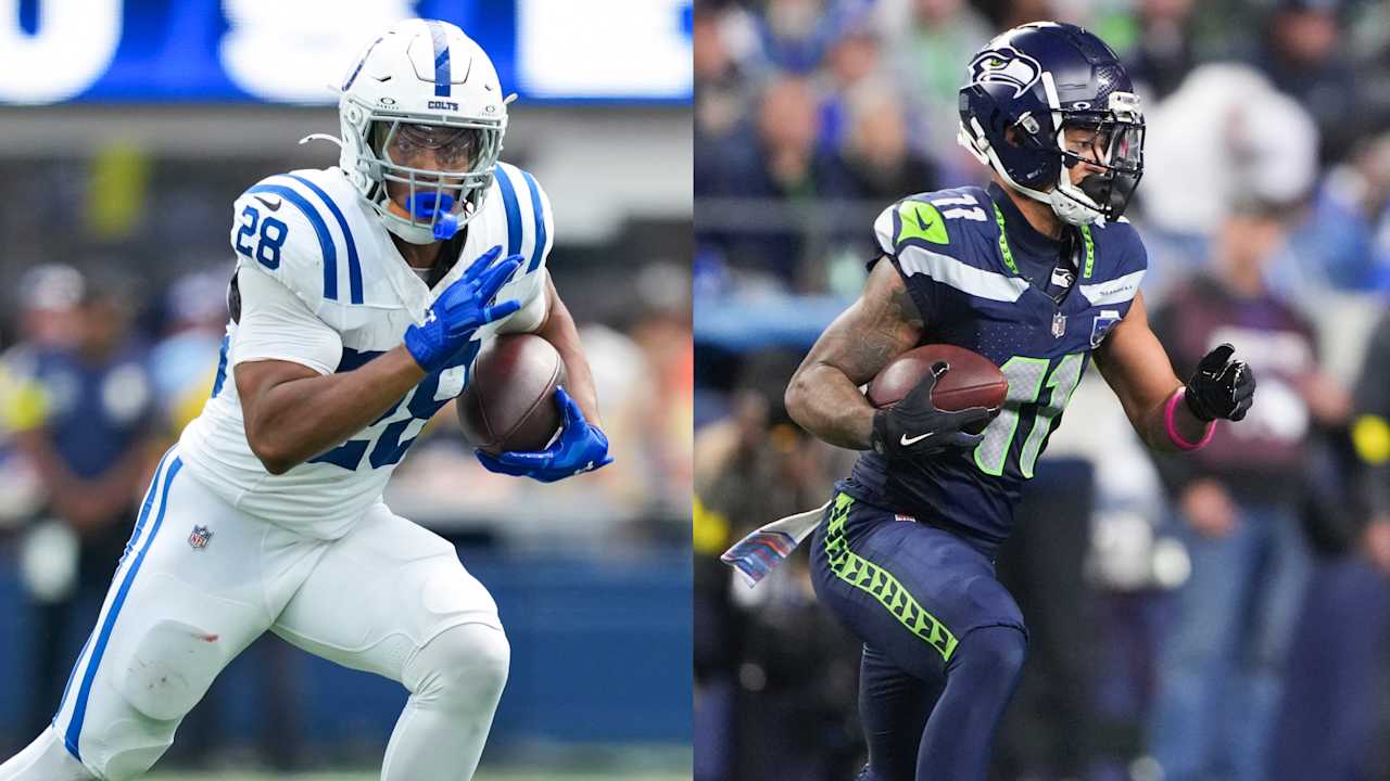 Colts RB Jonathan Taylor, Seahawks WR Jaxon Smith-Njigba highlight October Players of the Month