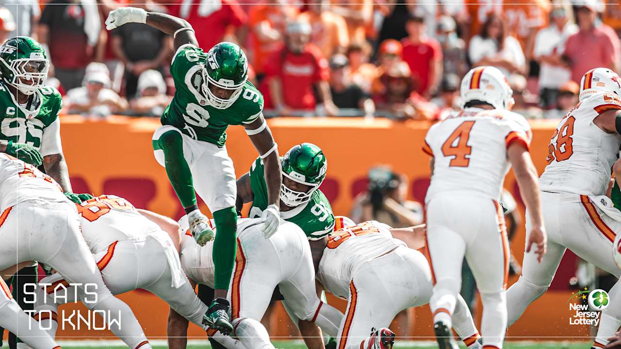 3 Stats to Know | One More Trip to Will McDonald's Block for the Jets at Tampa