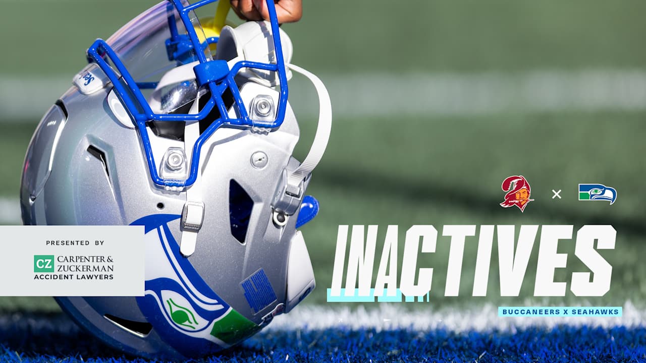 Seahawks vs. Buccaneers Week 5 Inactive List
