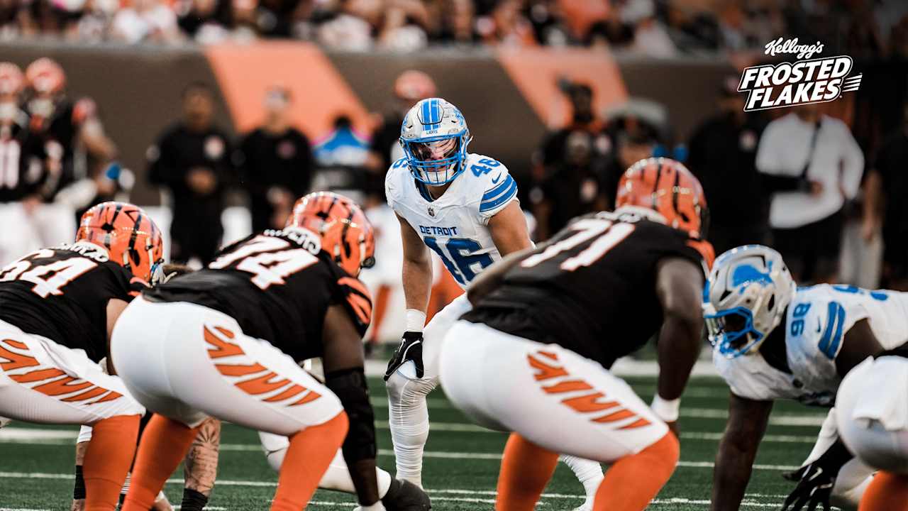 Detroit Lions LB Jack Campbell's preparation showing up on gameday