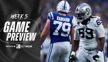 Raiders set their sights on the Indianapolis Colts