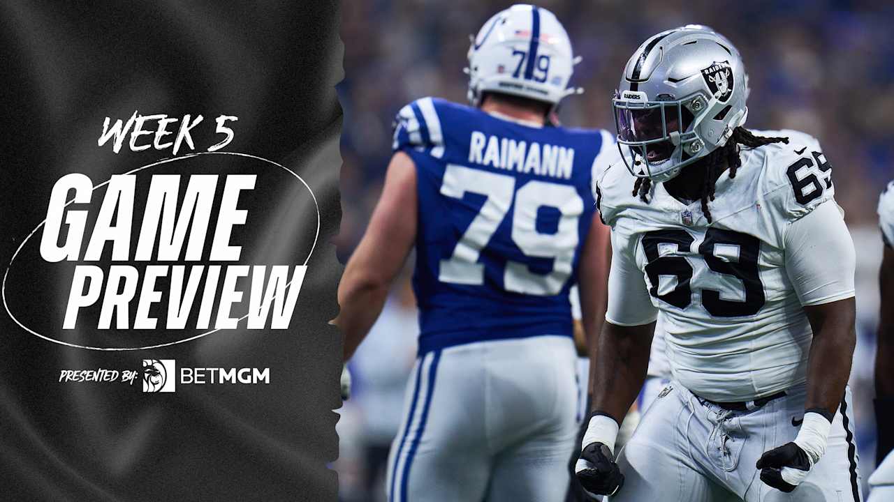 Raiders set their sights on the Indianapolis Colts
