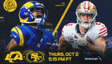 Los Angeles Rams vs. San Francisco 49ers at SoFi Stadium