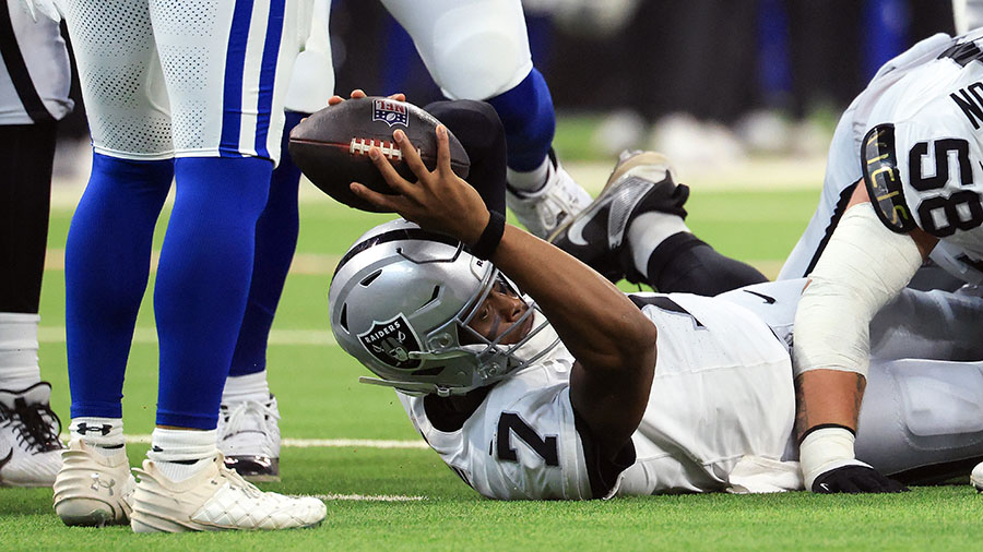 Geno Smith Las Vegas Raiders...