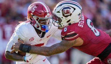 Alabama avoids upset: No. 4 Crimson Tide rally to escape South Carolina