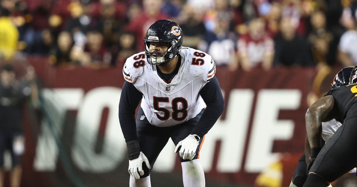 Bears vs Commanders Injury Report: Chicago only has 1 player ruled out