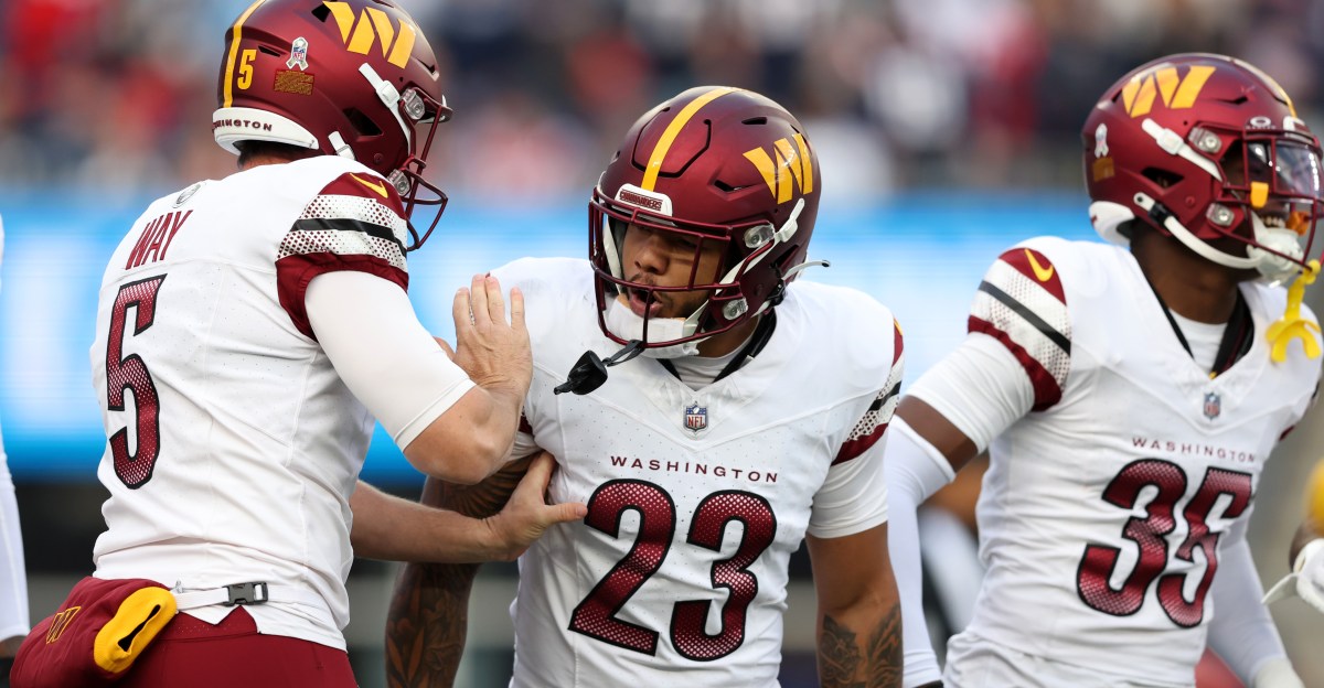 Commanders vs Bears Friday Injury Report: RB depth tested Monday