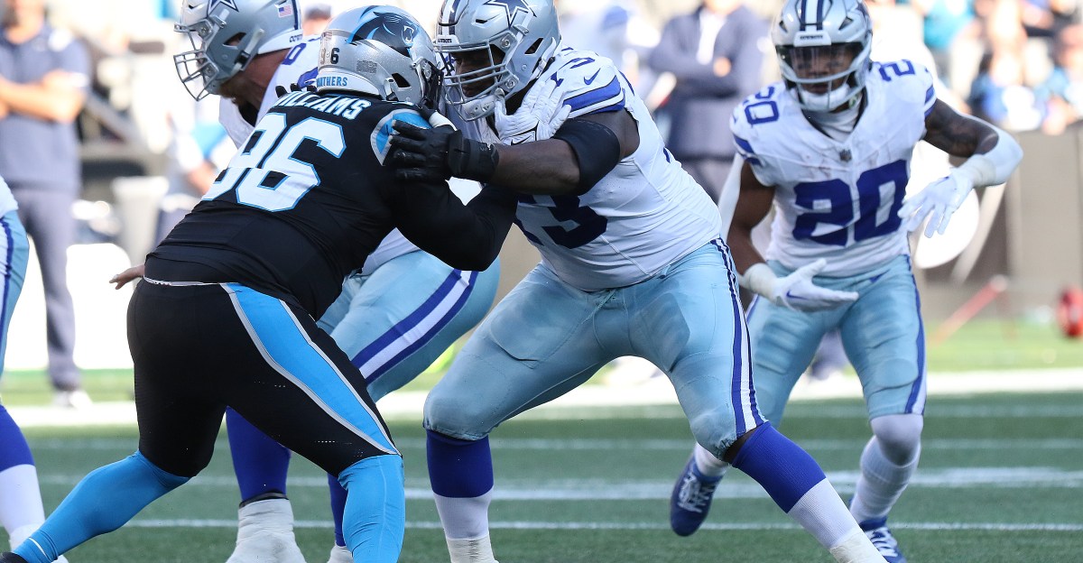 Dallas Cowboys offensive line updates for the Panthers game
