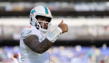 Miami Dolphins take on the Baltimore Ravens for Week 9 of ‘TNF’