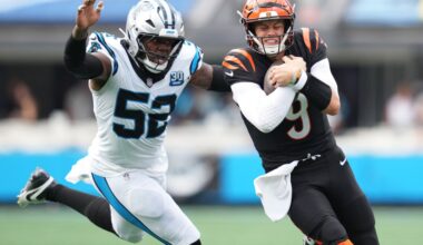 Seahawks try out 2 running backs and a former Panthers linebacker D.J. Johnson