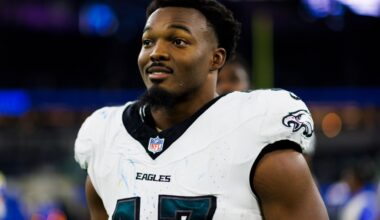 Nakobe Dean reportedly set to play in Eagles vs. Giants