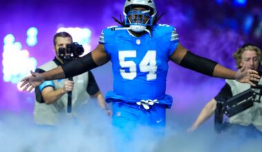 Dan Campbell: Lions DT Alim McNeill is ‘freakin’ playing’ vs. Buccaneers