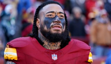 After injury to Dorance Armstrong, will Commanders commit Frankie Luvu to edge and play Jordan Magee at LB?