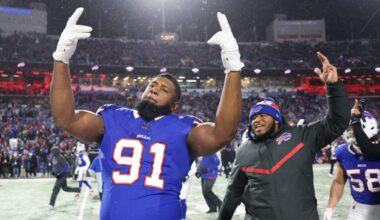 3 up 2 down on Buffalo Bills injury report Friday 