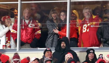 Taylor Swift & Caitlin Clark at Chiefs' Sunday Night Football Game