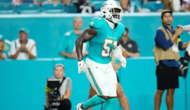 Browns roster: Add former Dolphins LB, this week’s opponent, down 2 on OL