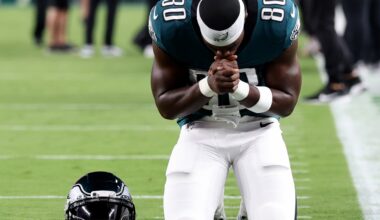 Eagles open practice window for Darius Cooper