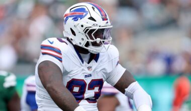 Buffalo Bills elevate 2 defensive tackles for Week 5 SNF vs. Patriots