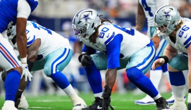 Dallas Cowboys injuries: Tyler Guyton full practice, Tyler Smith limited