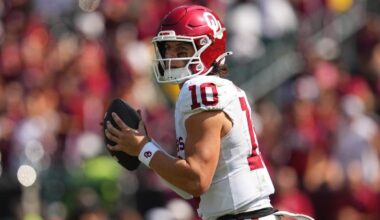 John Mateer injury update: Oklahoma QB upgraded to probable for rivalry showdown vs. Texas